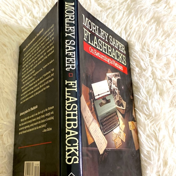 MORLEY SAFER FLASHBACKS ON RETURNING TO VIETNAM - MEMOIR Hardback EUC - Picture 2 of 8